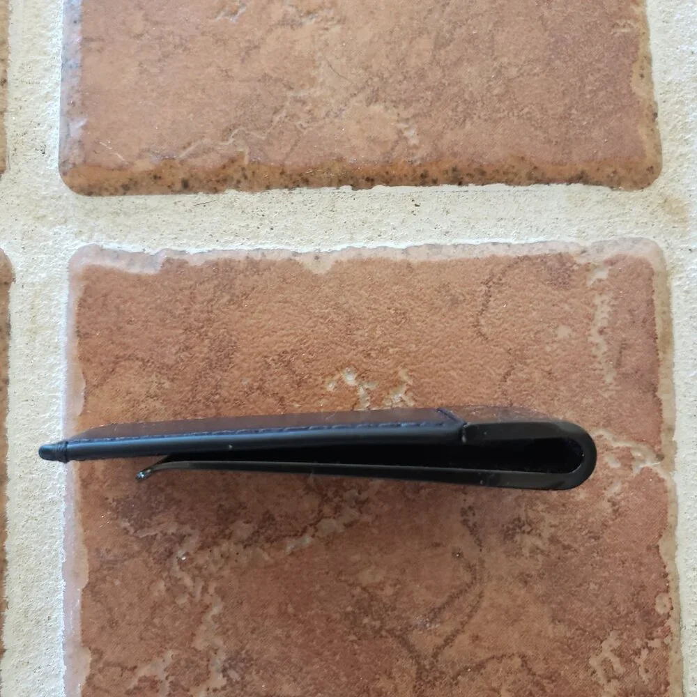 Coach black money clip